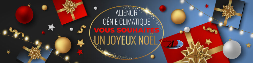 Préparez Noël en un temps record' accompagné d’une ambiance festive de Noël, incluant des cadeaux, des guirlandes et des boules de Noël. L’image évoque la chaleur et la convivialité du réveillon, un moment de partage et de magie, où l’esprit de Noël envahit les foyers.